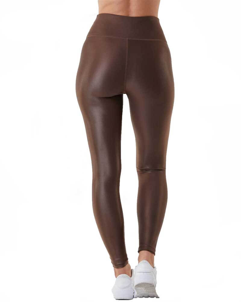 Brown yoga leggings