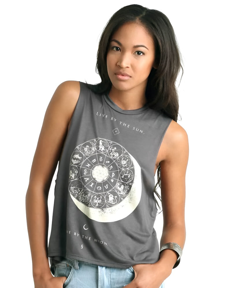 Neo Classic Eclipse Sleeveless Top