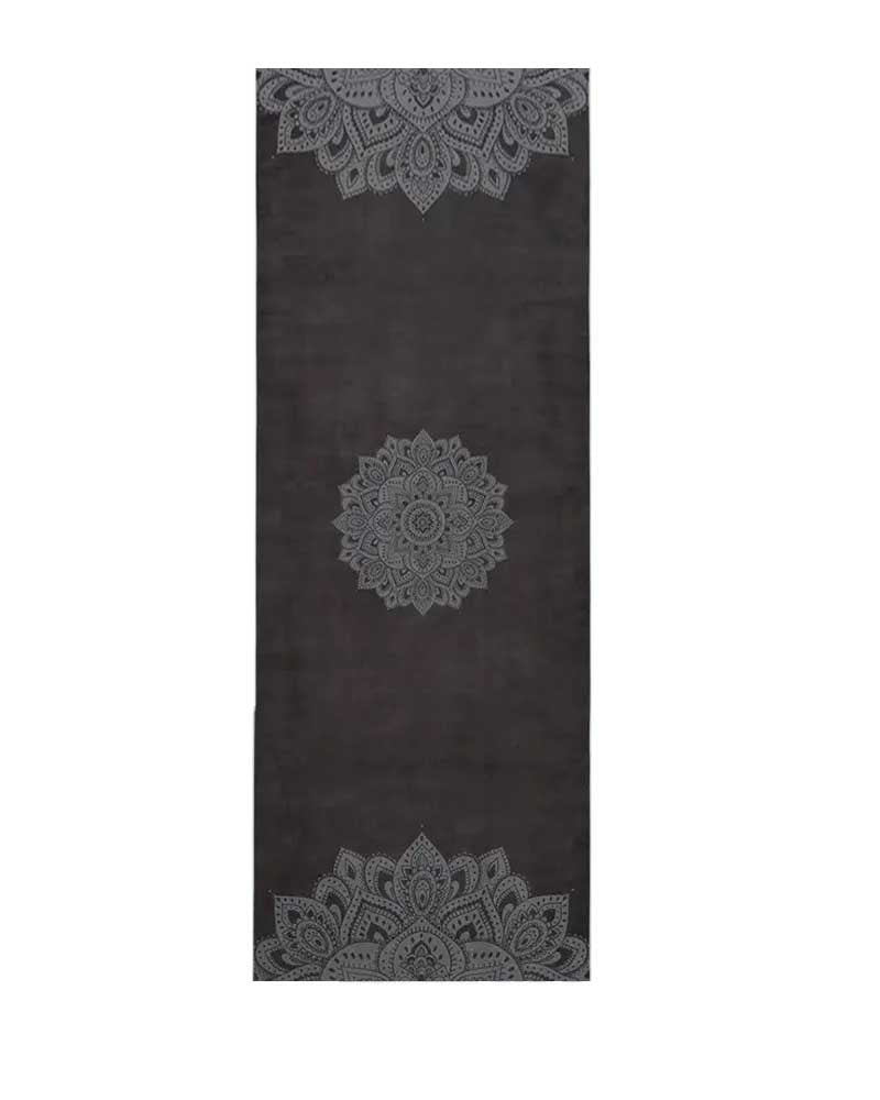 Yoga Design Lab Mandala Mat Towel - Black 