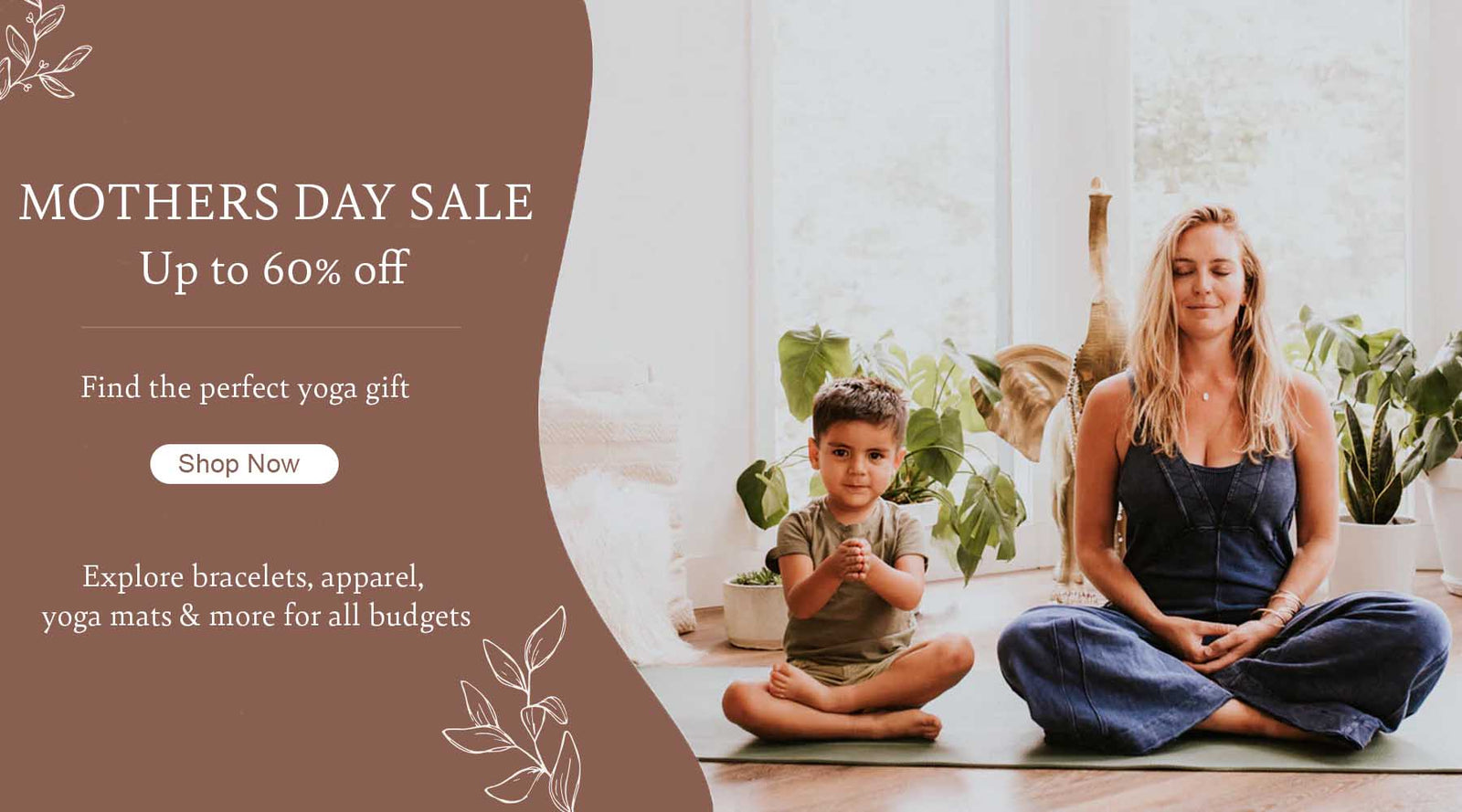 Mothers Day Yoga Sale