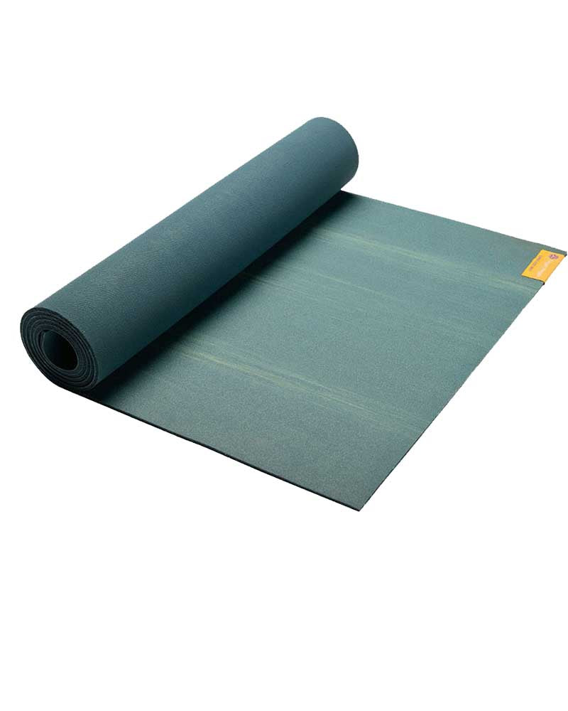 Green yoga mats