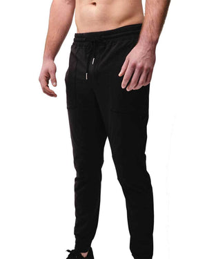 Black Recycled Joggers Men's