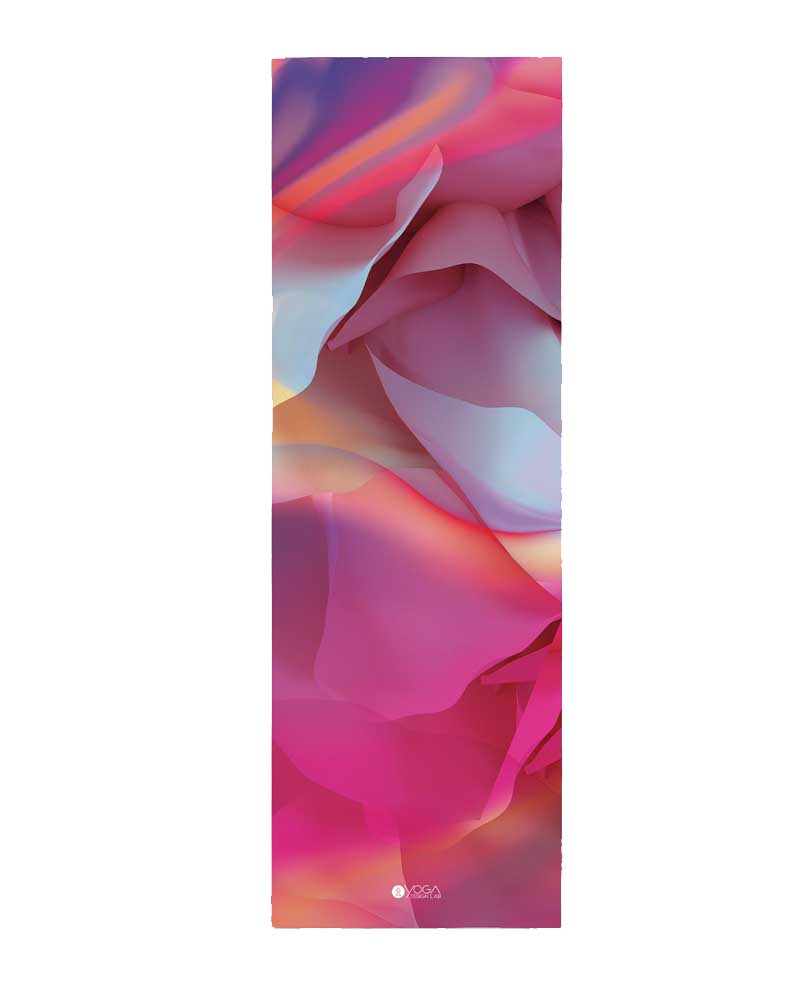 Rose yoga towel