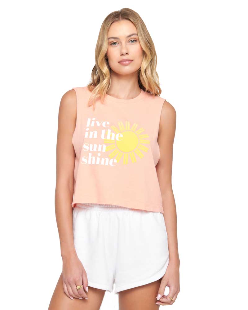 Spiritual Gangster Sun Shine Callie Crop