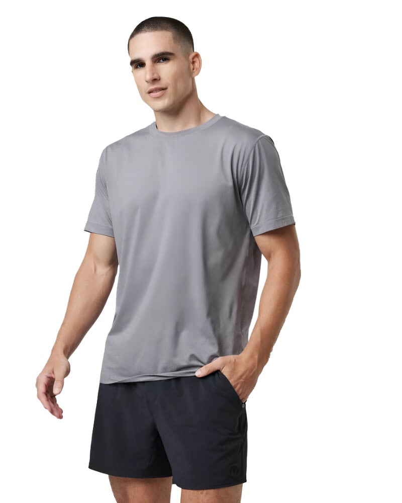 Vuori Trade Performance Tee - Port Heather