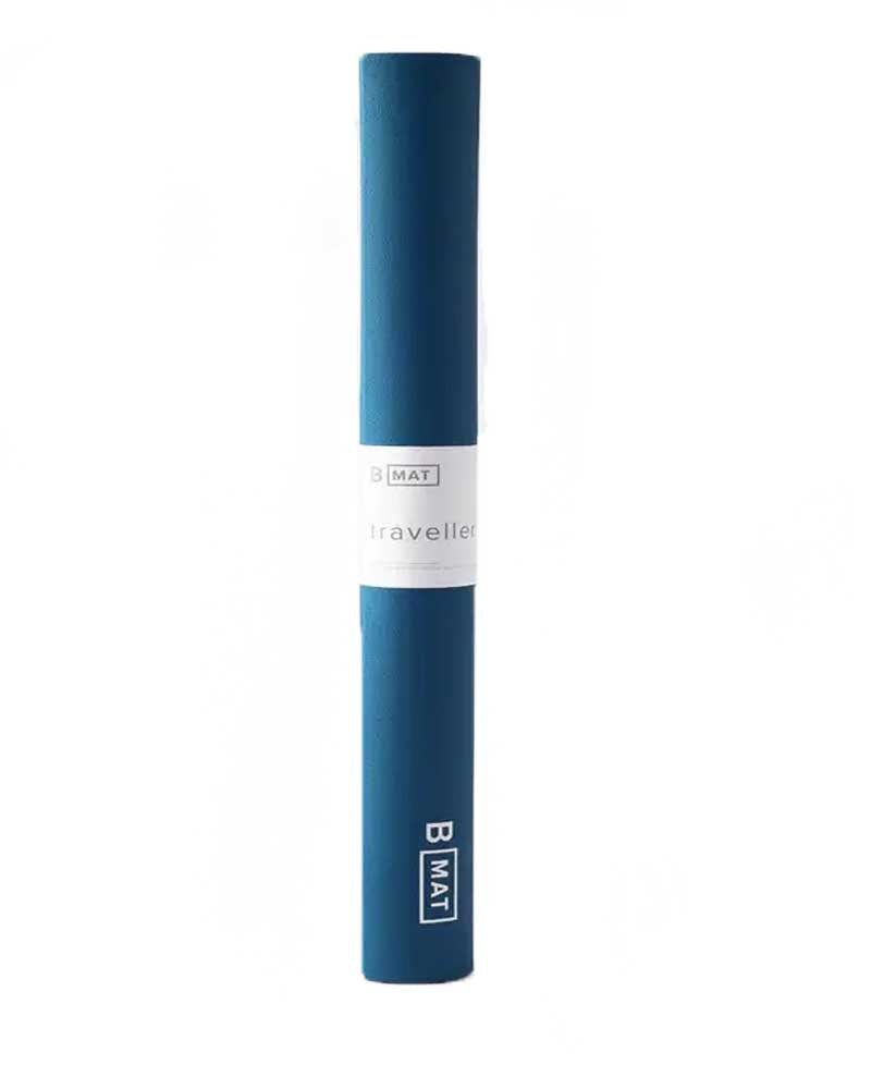 b, mat traveller 2mm yoga mat - grippy & compact – b, halfmoon US