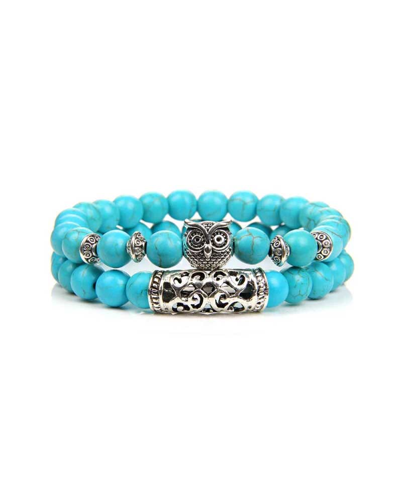 zencrafthouse Blue Turquoise Bracelet