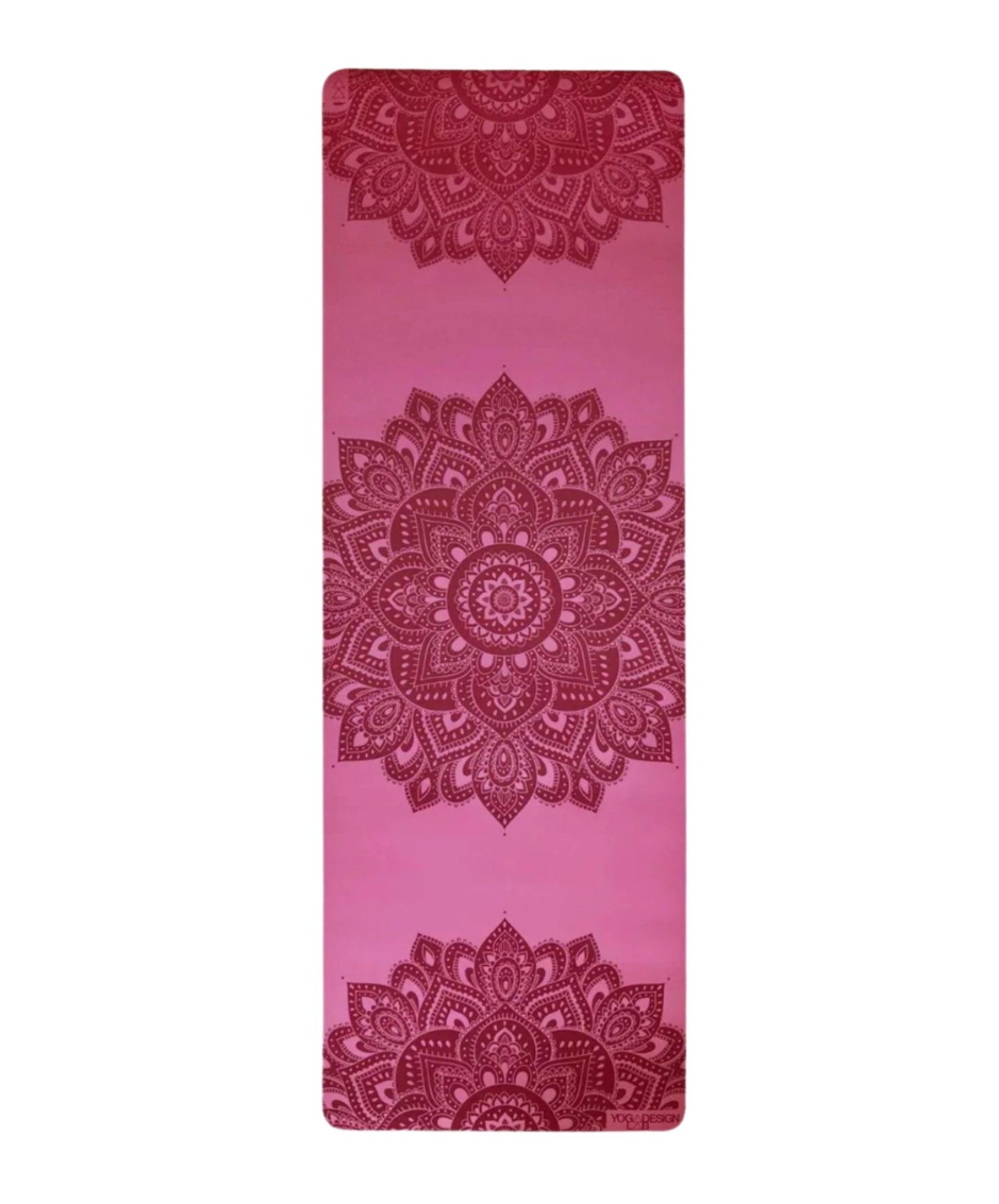 Mandala rose yoga mat