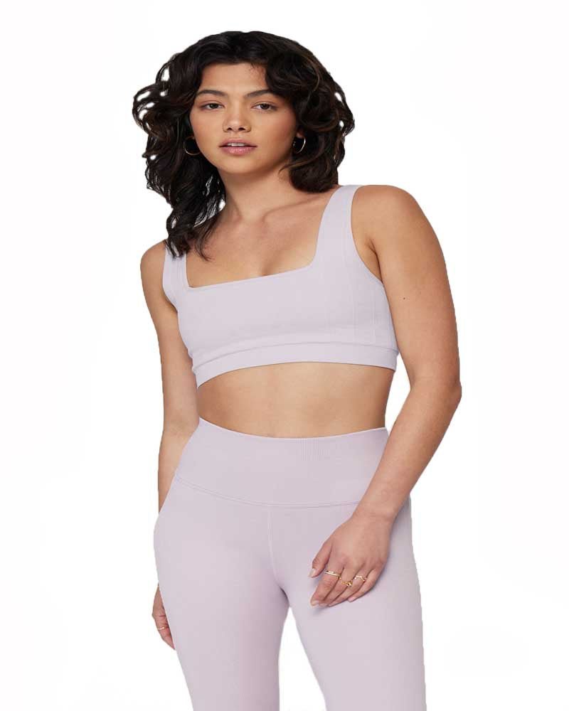 Spiritual Gangster Amara Seamless Wide Rib Bra - Mukha Yoga