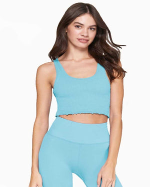 Spiritual GangsterSpiritual Gangster Amor Crop Tank Soft Jade