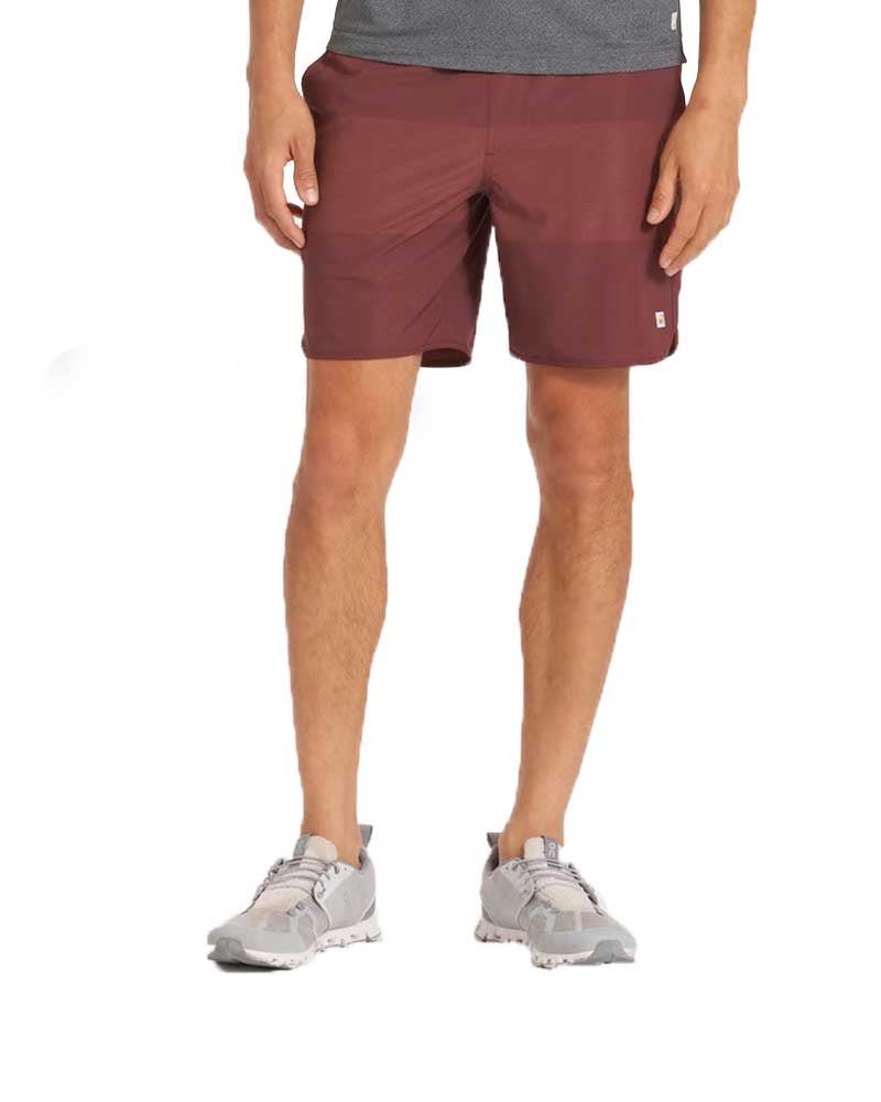 Vuori Banks Shorts Russet Texture