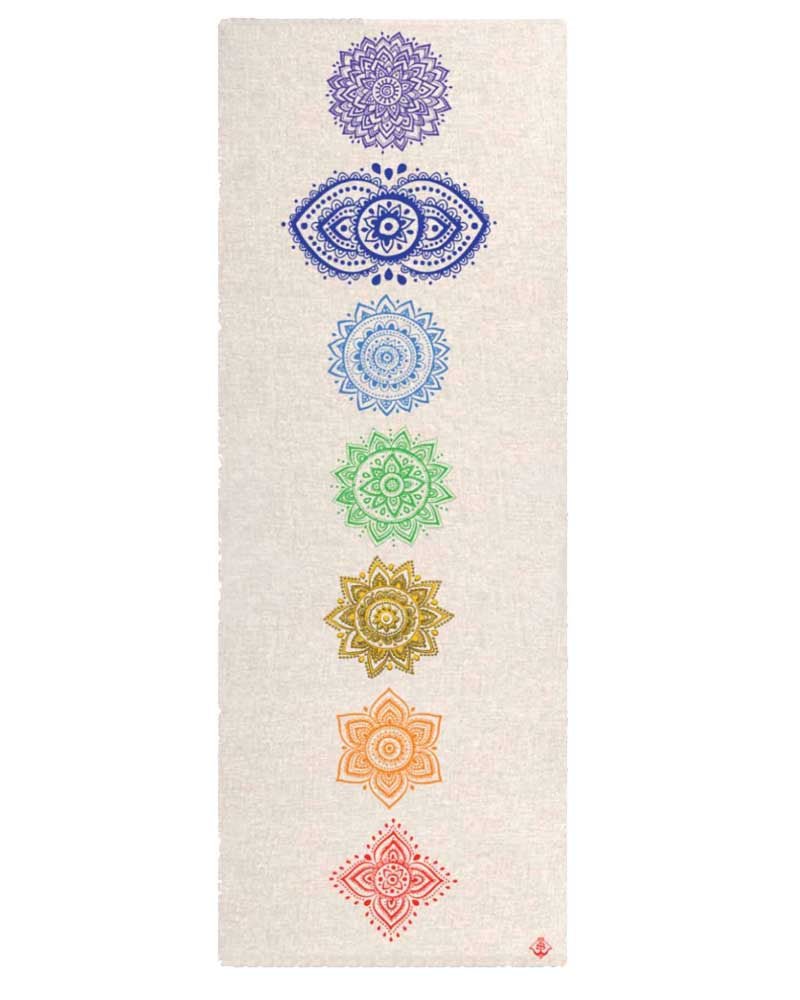 Shakti WarriorChakra Hemp Yoga Mat - 3MM - Mukha Yoga