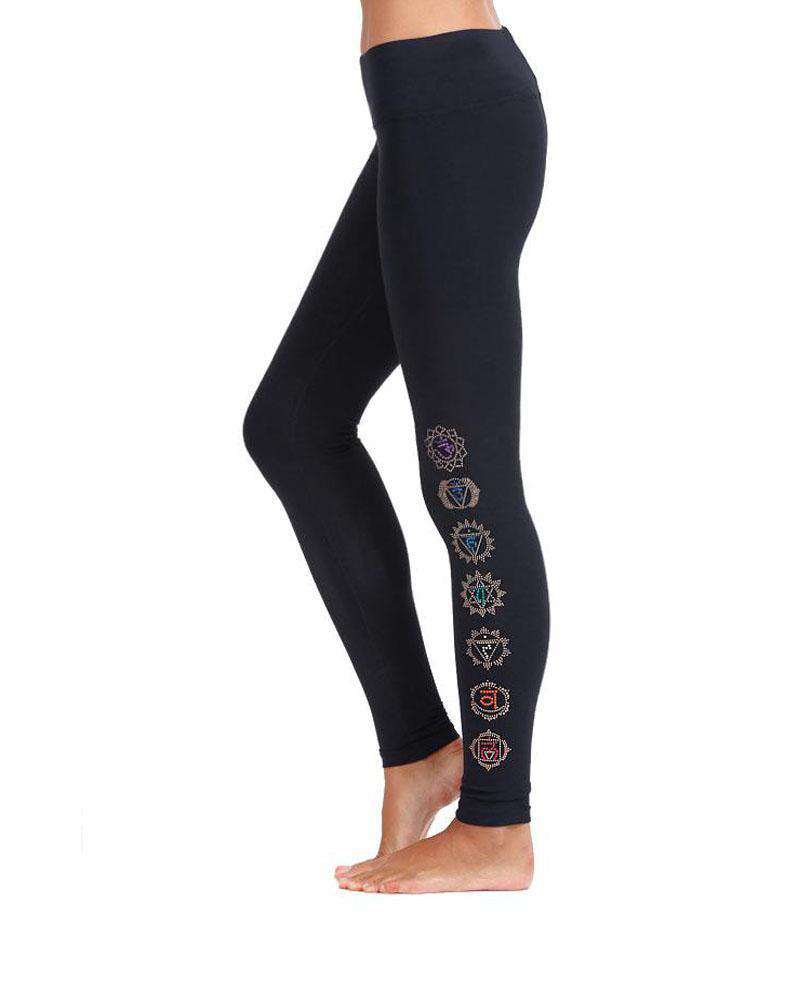 Lily Lotus Chakra Legging - Mukha Yoga