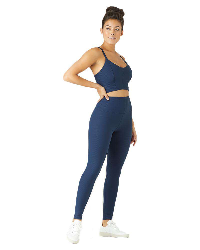 Sanskrit Leggings (Navy)