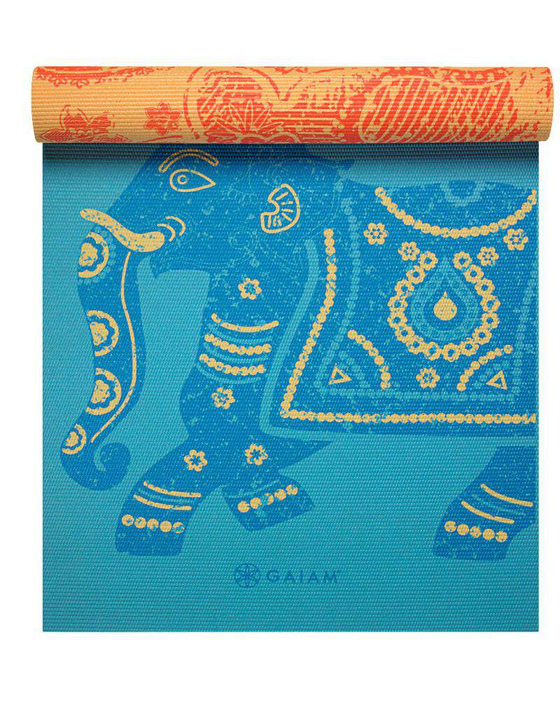 GaiamGaiamElephant Reversible Yoga MatMukha Yoga