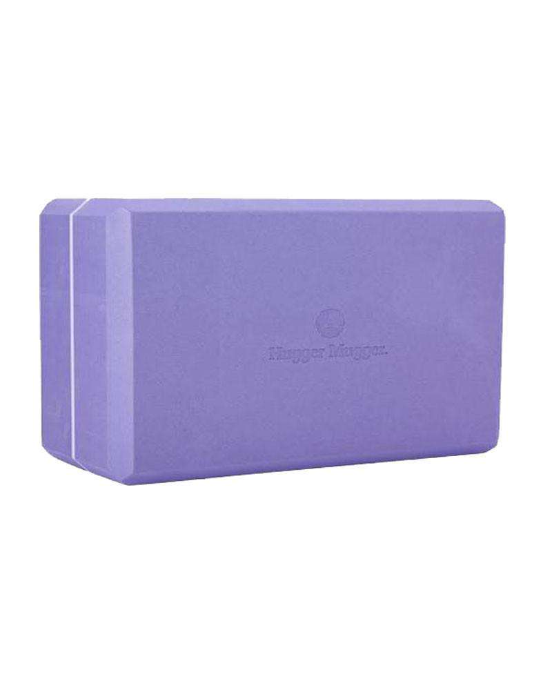 Hugger Mugger 4" Foam Yoga Block Purple
