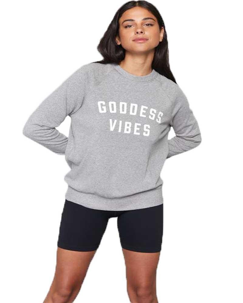 Spiritual GangsterSpiritual GangsterGoddess Vibes Old School SweatshirtMukha Yoga