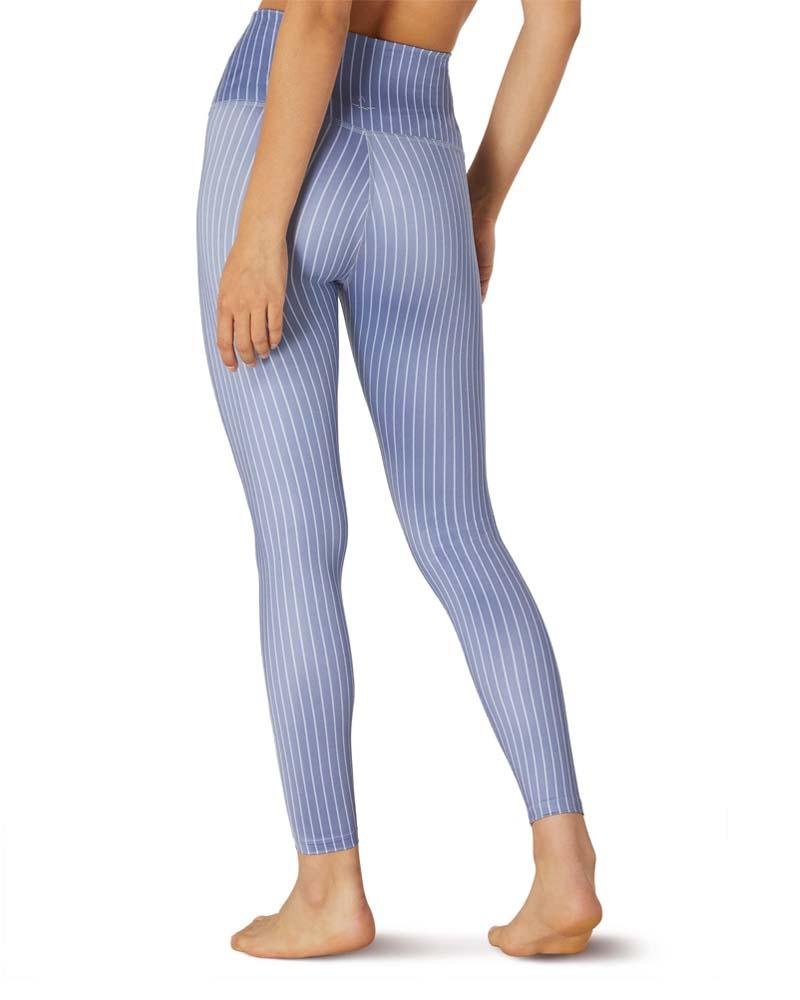 Beyond YogaBeyond YogaHigh Midi Pinstripe Yoga LeggingMukha Yoga