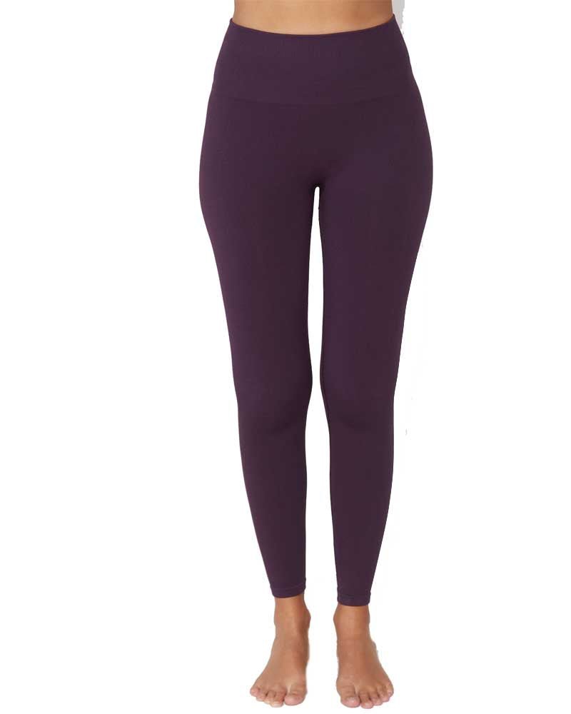 Spiritual Gangster Icon Seamless High Waist Legging Blackberry