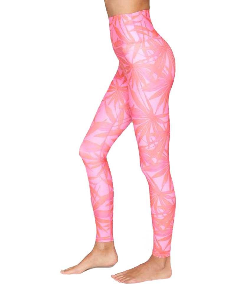 Spiritual Gangster Intent 7/8 High Waist Legging Pink Glow