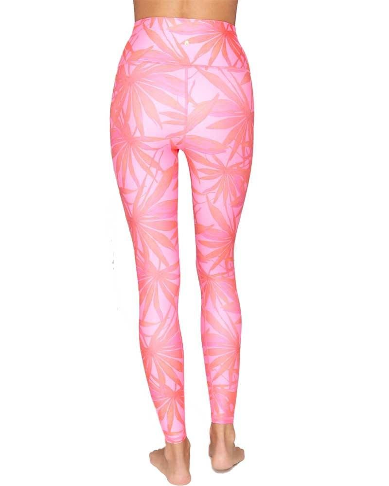 Spiritual Gangster Leggings Pink Glow