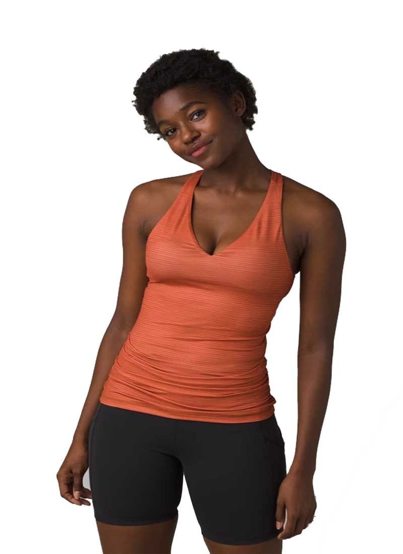 Prana Locano Bra Tank Copper - Mukha Yoga