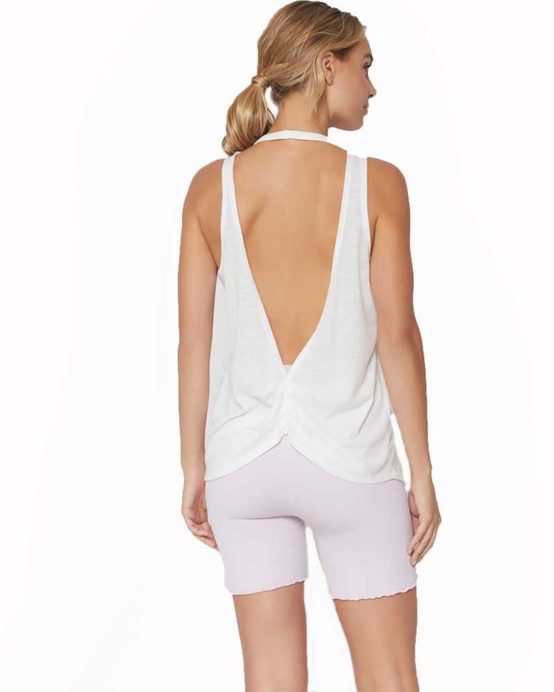 Spiritual Gangster Back Cutout Love Movement Tank - Mukha Yoga