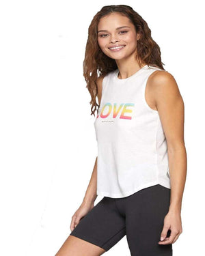 Spiritual Gangster Stone Love Muscle Tank - Mukha Yoga