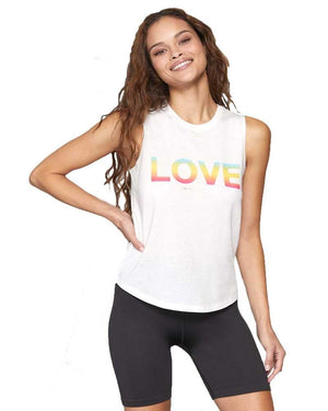 Spiritual GangsterLove Muscle Tank - Mukha Yoga