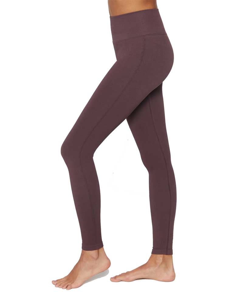 Spiritual Gangster Love Sculpt Yoga Leggings in Dusty maroon