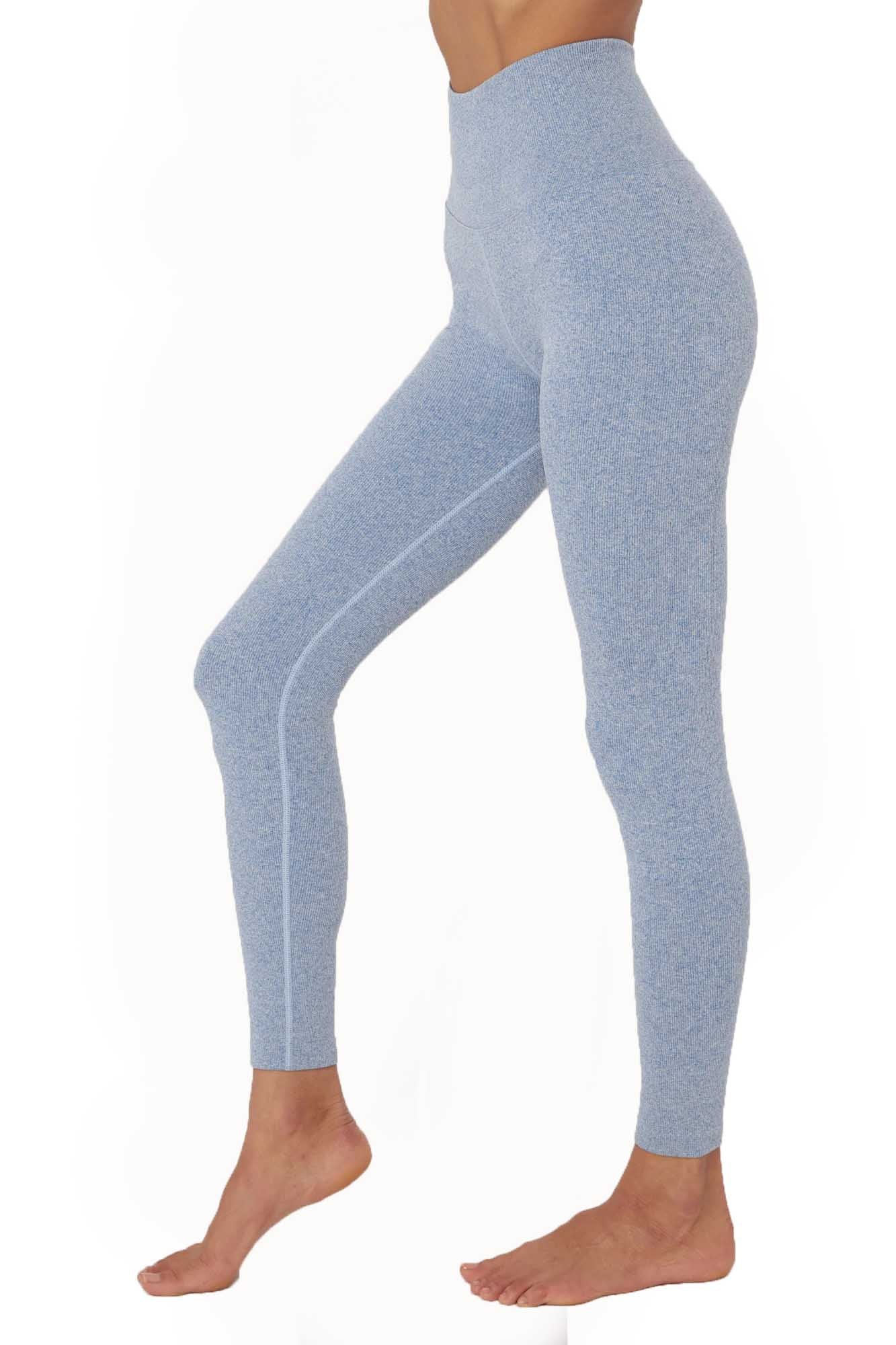 Spiritual Gangster Blue Love Sculpt Leggings - Mukha Yoga