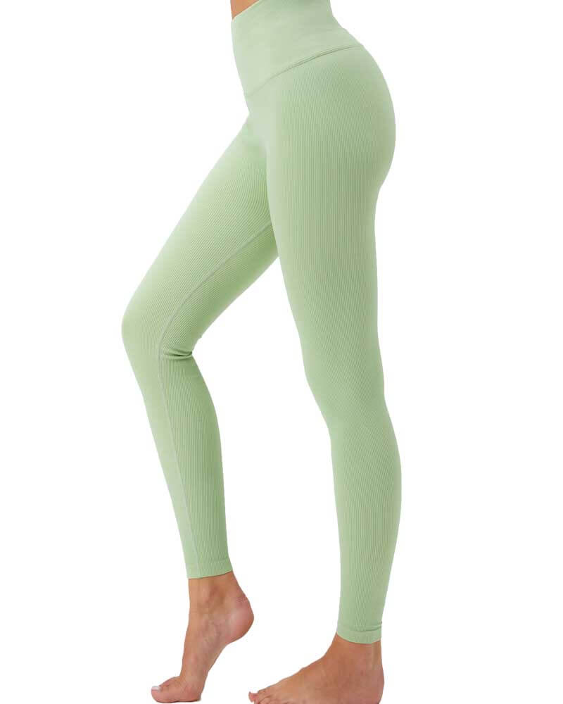 Mojito Green Sculpt High Waist Leggings