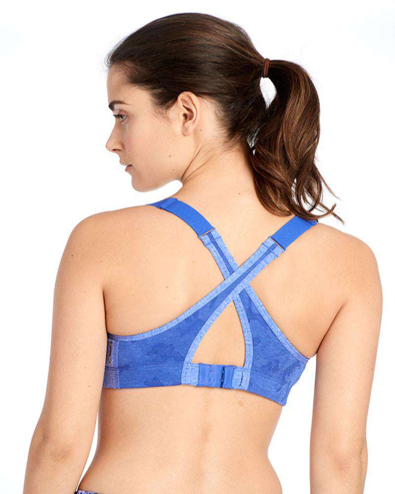 Lole Heather Blue Luma Bra - Mukha Yoga