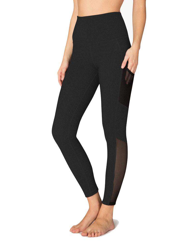 Beyond Yoga Spacedye HIGH WAIST Midi Yoga Leggings – Black White | Yoga  Emporium