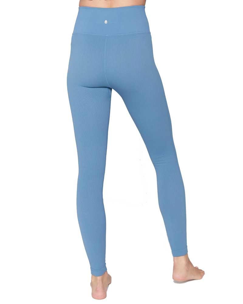 Spiritual Gangster Pastel Blue Metta Legging - Mukha Yoga