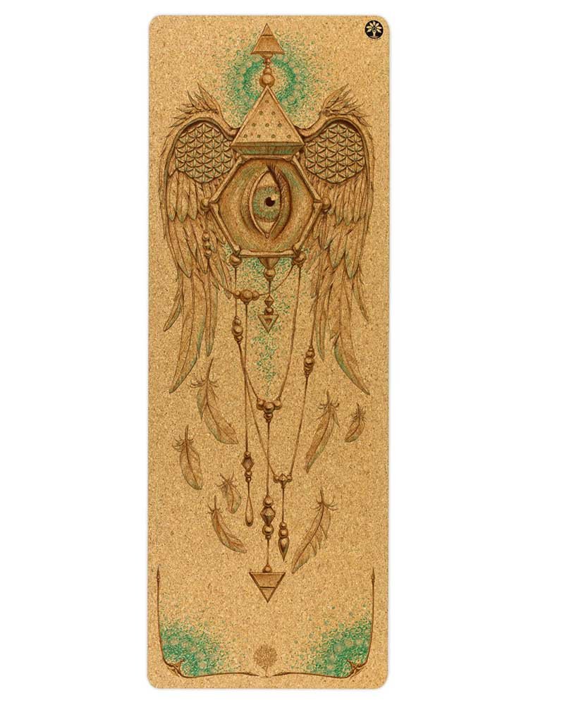 YolohaMind of the Universe Nomad Cork Yoga Mat - Mukha Yoga