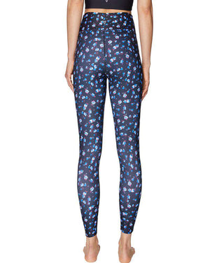 Betsey JohnsonMitered Waist Floral Legging - Mukha Yoga