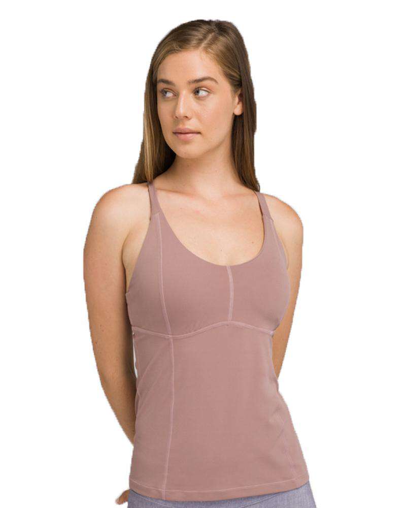 Prana Momento Mauve Top - Mukha Yoga