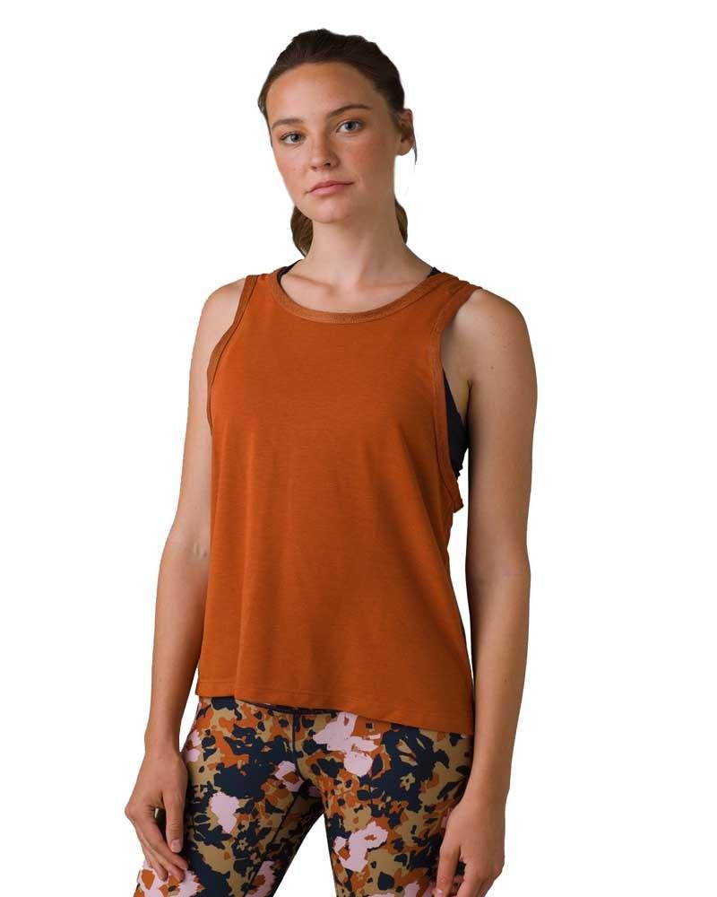 Prana Moraine Tank Gingerbread - Mukha Yoga