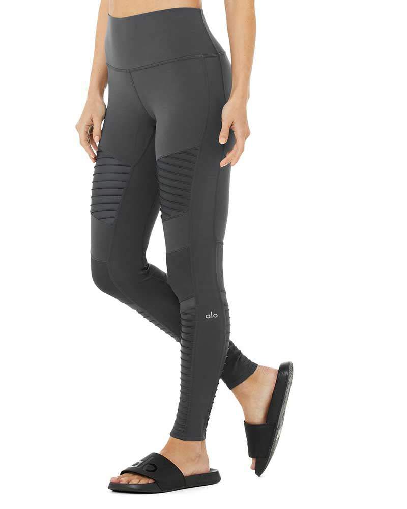 ヨガ lululemon - alo yoga High-Waist Moto Legging   s ALO High-Waist Moto Legging | Women's Leggings | ALO