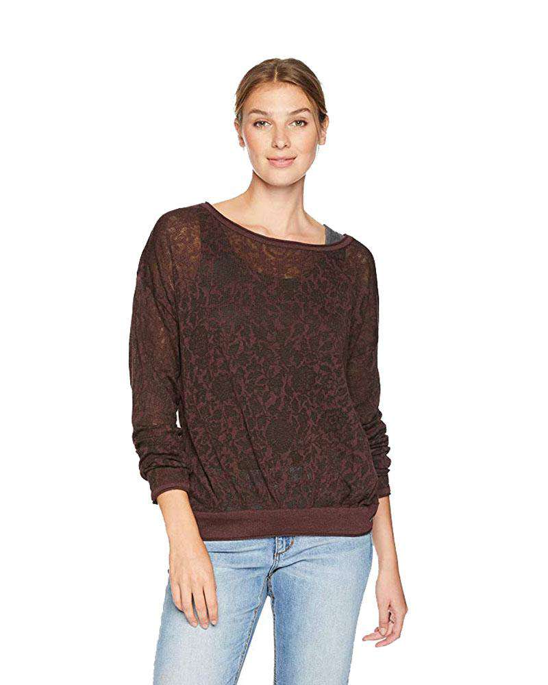 Prana Brown Prairie Grove Sweater - Mukha Yoga