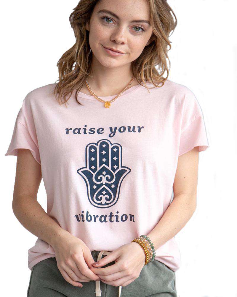 Super Love TeesRaise Your Vibration Tee - Mukha Yoga