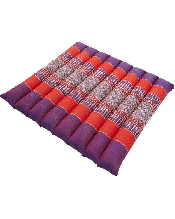 Zafuko Rollable Flat Meditation Cushion Teal