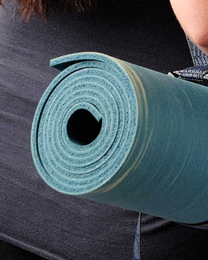 Hugger Mugger Para Rubber Grip Yoga Mat  Storm