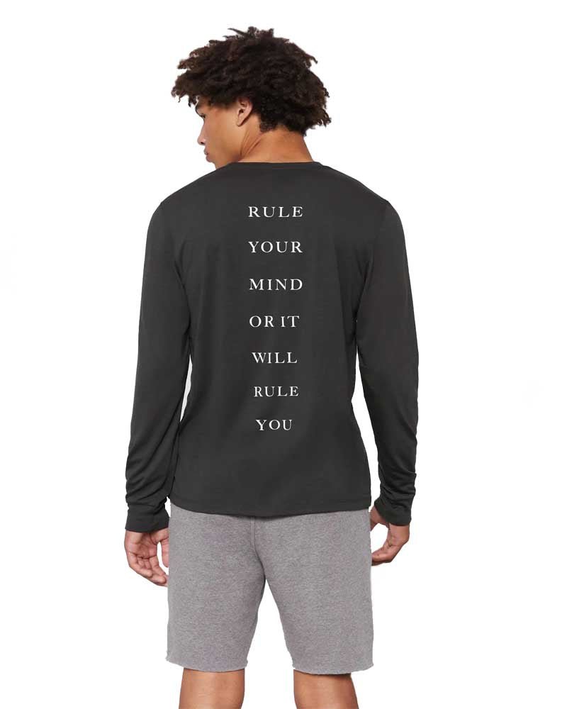 Spiritual GangsterRule Your Mind Long Sleeve Tee - Mukha Yoga