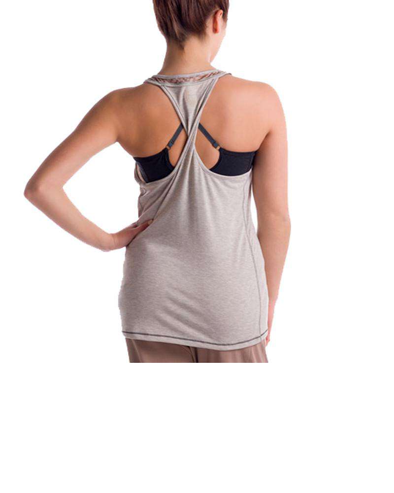 Lole Savasana 2 Yoga Heather Tank - Mukha Yoga