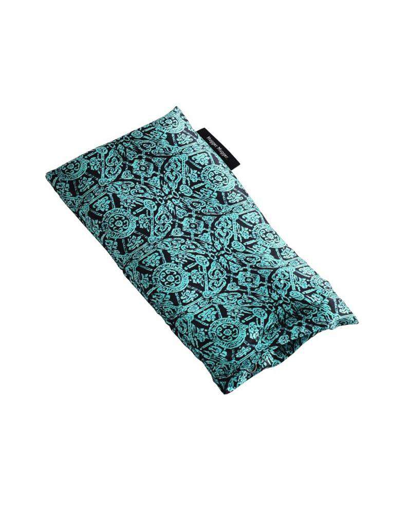 Hugger Mugger Silk Eye Pillow - Herbal Filling - Boho Teal