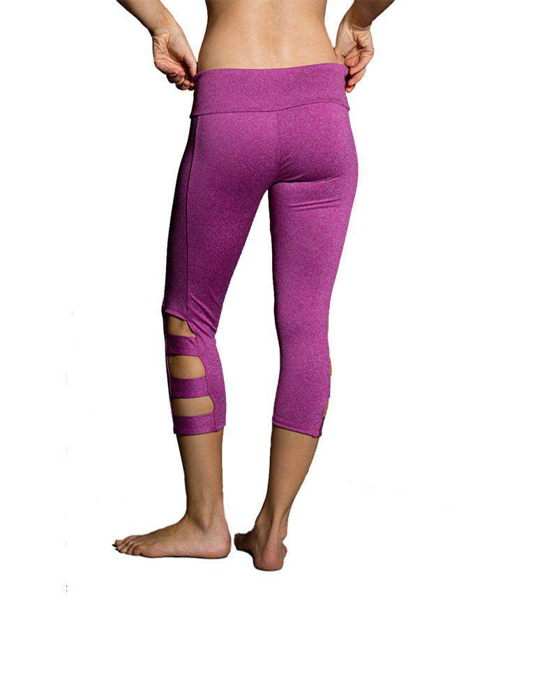 OnzieSlit Yoga Capri - Mukha Yoga