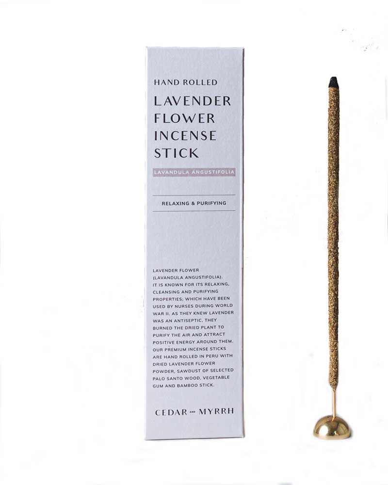 Lavender Flower incense Stick l Mukha Yoga