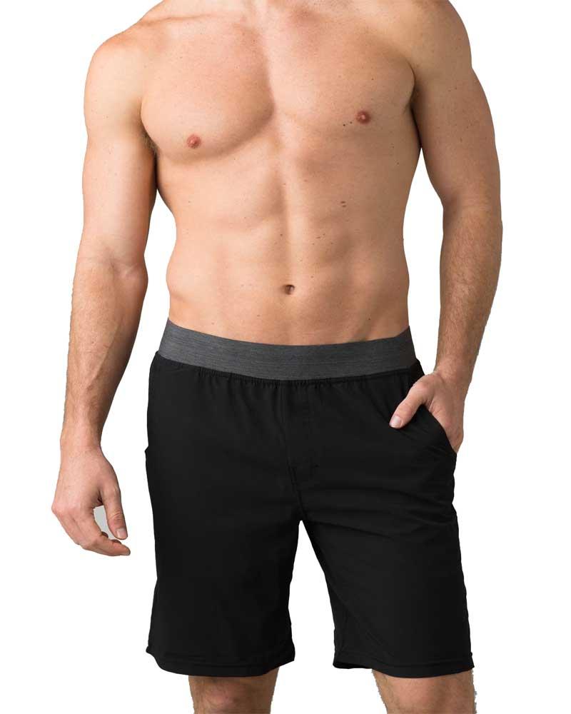 Prana Super Mojo Short ll Black - Mukha Yoga